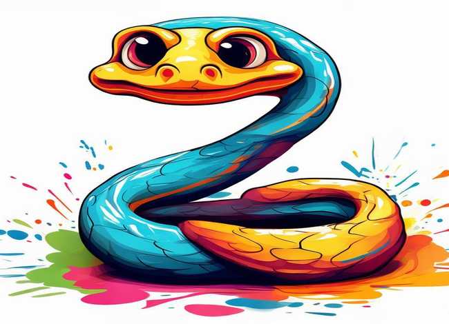 蛇儿童画图片、蛇儿童画图片简单 蛇儿童画图片、蛇儿童画图片简单