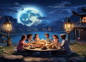 中秋故事简单 - 中秋故事简单易懂英文版