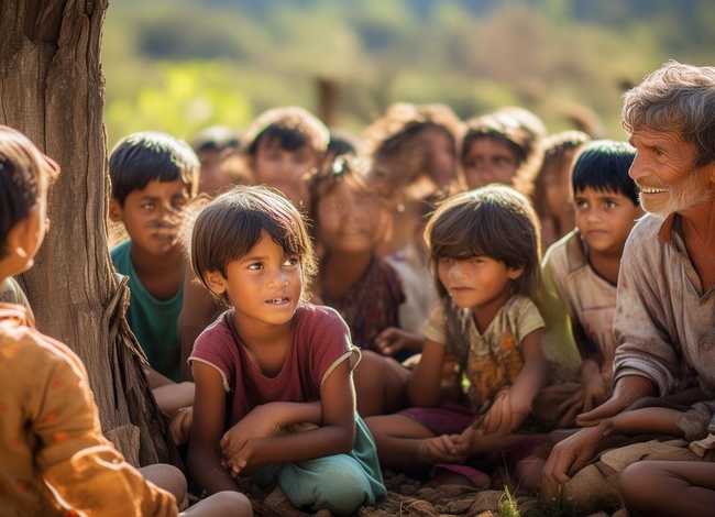 农村儿童故事简短（农村小故事短篇50字）