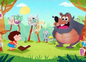 儿童识字故事大灰狼、文字大灰狼的故事大全