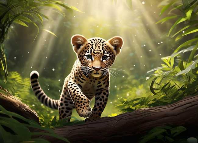 小豹的故事、关于小豹子的有趣故事