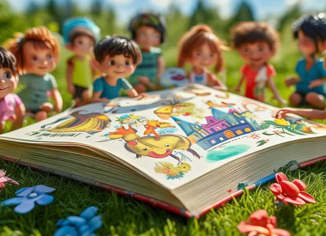 制作儿童故事书图片 幼儿制作故事图书