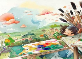 成语故事绘画简单；成语故事绘画简单又好看图片大全