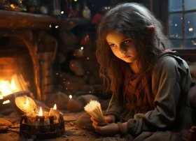 《卖火柴的小女孩》,睡前故事视频，《卖火柴的小女孩》,睡前故事视频在线观