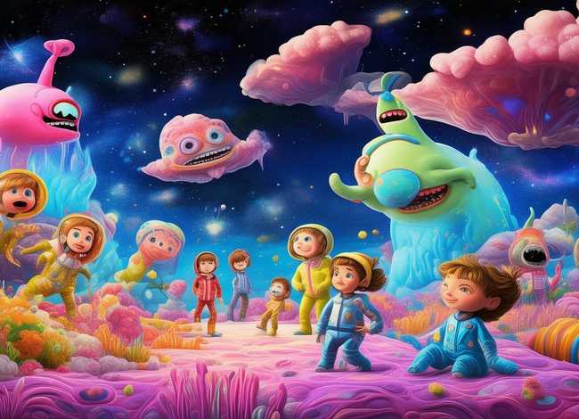 儿童科幻故事太空中的故事（关于太空的幼儿故事）