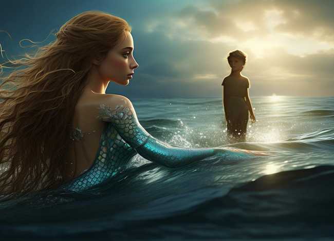 《海的女儿》童话故事 - 《海的女儿》全篇童话
