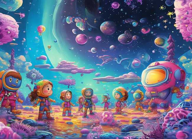 儿童太空故事200字 太空小故事50字
