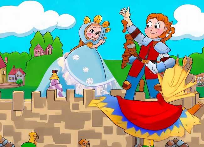 儿童历史故事绘画，历史故事儿童版绘画