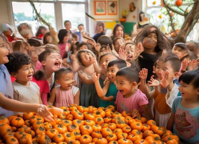 柿子熟了儿童故事(幼儿园的柿子熟了课程故事) 柿子熟了儿童故事(幼儿园的柿子熟了课程故事)