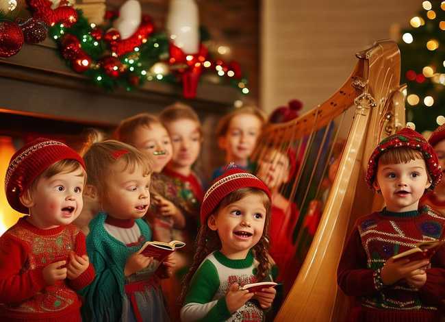 圣诞节儿童合唱视频、圣诞歌曲儿童合唱