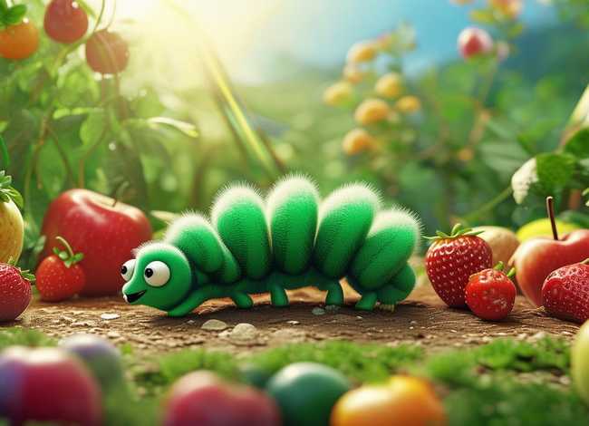 好饿的毛毛虫故事介绍；好饿的毛毛虫故事介绍图片