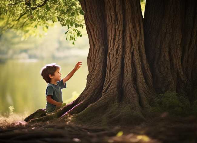 儿童故事男孩和大树的故事；男孩和大树的故事说明什么