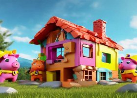 小猪盖房子故事新编（小猪盖房子故事新编版）