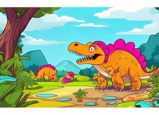 儿童故事画报·恐龙密码；恐龙故事简笔画
