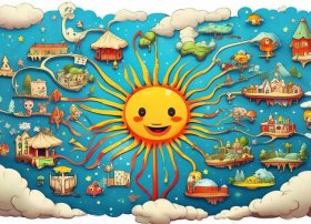 儿童故事思维导图模板 - 幼儿故事的思维导图