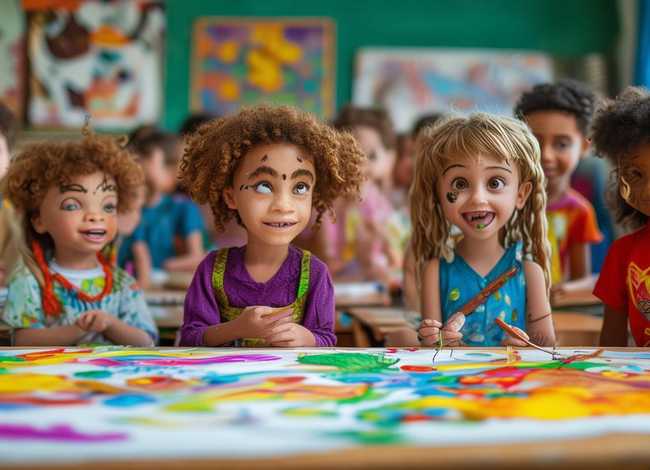 小学美术故事里的人 小学美术故事里的人物