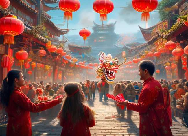 关于春节的图片 - 关于春节的图片和文字