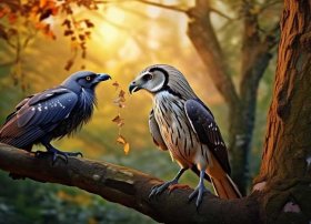 故事乌鸦反哺的故事视频；故事乌鸦反哺的故事视频播放