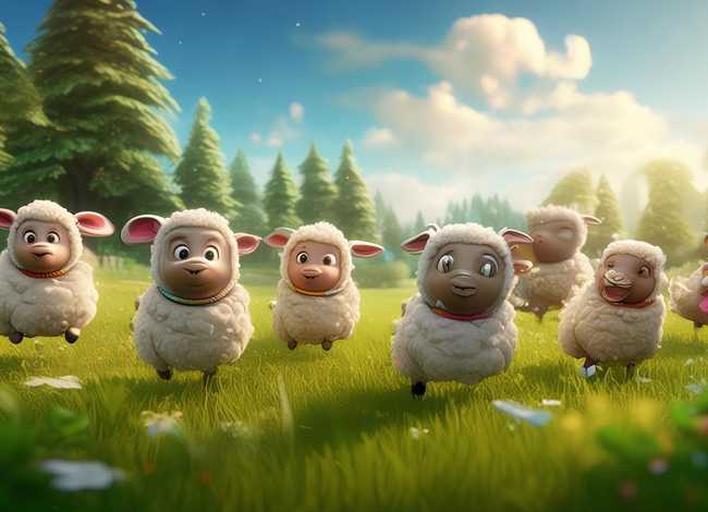 儿童故事七只小羊（少儿故事七只小羊）