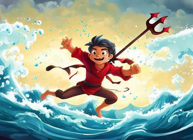 儿童故事哪吒闹海简短，幼儿故事哪吒闹海简短的