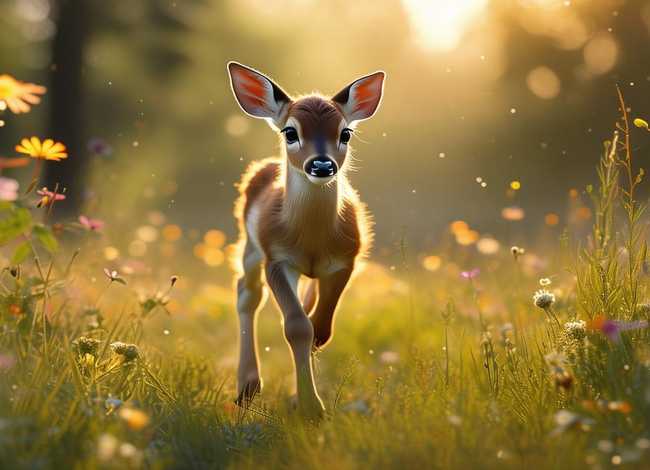 鹿儿童故事；幼儿故事小鹿