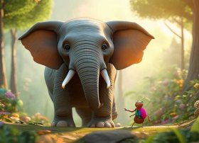 儿童故事蚂蚁和大象（幼儿故事蚂蚁和大象）