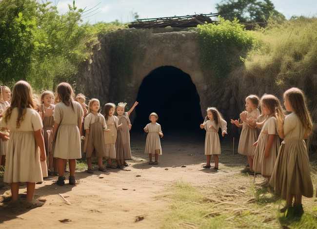 儿童讲地道战故事 - 讲地道战的故事