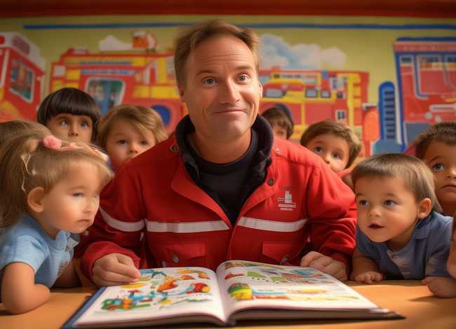 关于消防员的儿童故事 - 关于消防员的幼儿故事