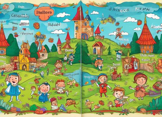 儿童故事书英语单词、故事书英语单词读