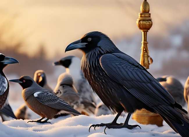 寒鸦选美的故事 寒鸦选美的故事告诉我们什么道理
