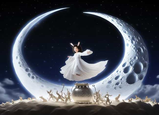 儿童故事嫦娥奔月娥奔嫦 - 嫦娥奔月故事幼儿故事 儿童故事嫦娥奔月娥奔嫦 - 嫦娥奔月故事幼儿故事