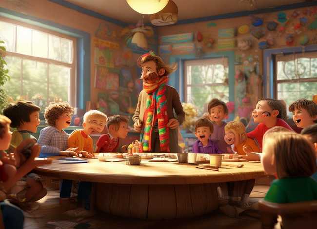 儿童故事有趣的大家庭 - 幼儿家庭有趣的故事