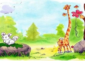 儿童绘画本故事和图片（儿童绘本简笔画图片）