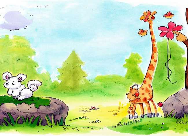 儿童绘画本故事和图片（儿童绘本简笔画图片）