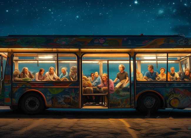 巴士的故事；巴士的故事晚安