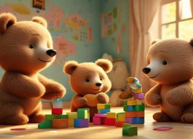 三只小熊幼儿故事4分钟完整版 三只小熊的故事幼儿园