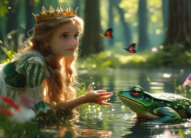 儿童故事青蛙王子文字 《青蛙王子》的儿童故事 儿童故事青蛙王子文字 《青蛙王子》的儿童故事