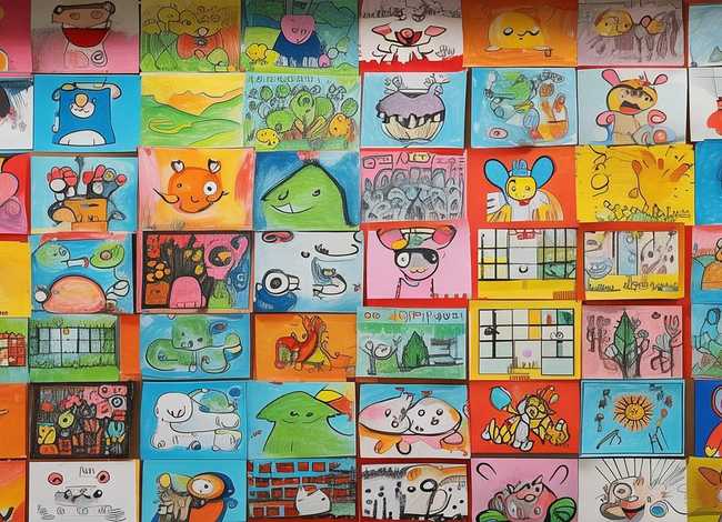 儿童画作品图片故事 儿童画作品图片大全 简笔画