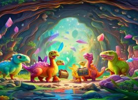 恐龙的宝藏童话故事 《恐龙的宝藏》的故事