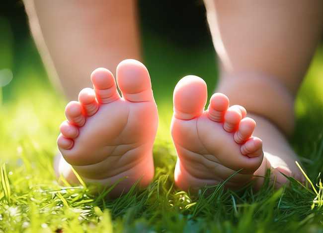 儿童玉脚；儿童脚鲜