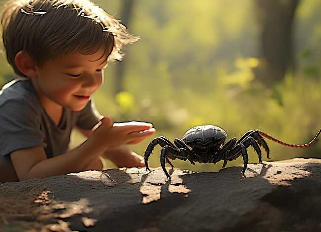 小男孩与蝎子儿童故事、小男孩与蝎子的故事告诉我们什么道理