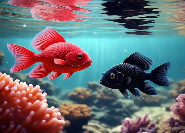 小红鱼和小黑鱼的故事、小红鱼和小黑鱼的故事原文