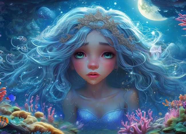 儿童绘本故事海的女儿完整版；海的女儿绘本故事完整图画