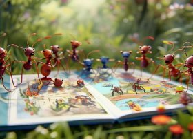 蚂蚁的故事儿童绘本；绘本蚂蚁的故事主要内容