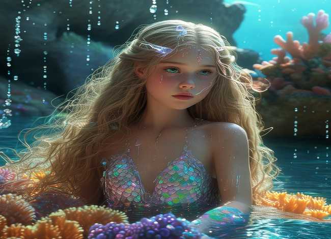 儿童故事人鱼的眼泪；人鱼的眼泪的故事