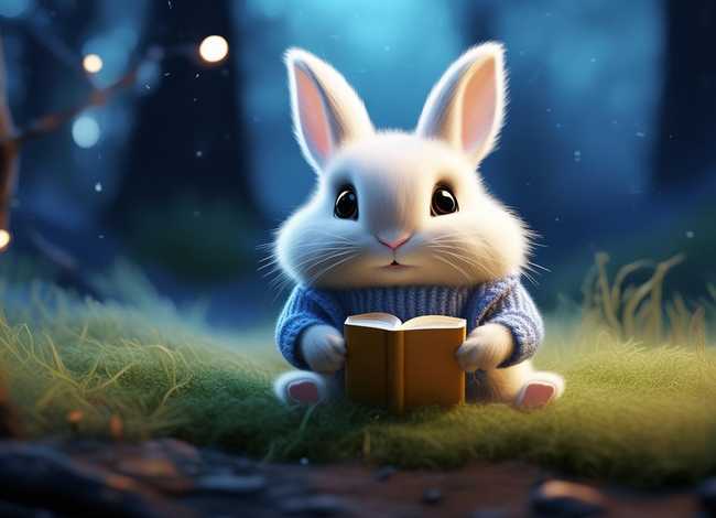 小故事睡前故事小兔子，小故事睡前小故事小兔子