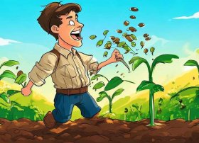 拔苗助长的故事绘本，拔苗助长的绘本故事6一8页