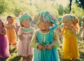 稻草人儿童故事表演 - 稻草人幼儿故事