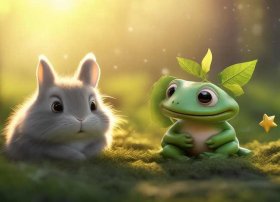 儿童睡前故事小青蛙与小灰兔（儿童睡前故事小兔子和小青蛙）