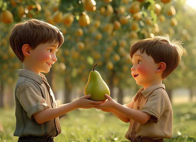 让梨的故事儿童版;古人让梨的故事 让梨的故事儿童版;古人让梨的故事